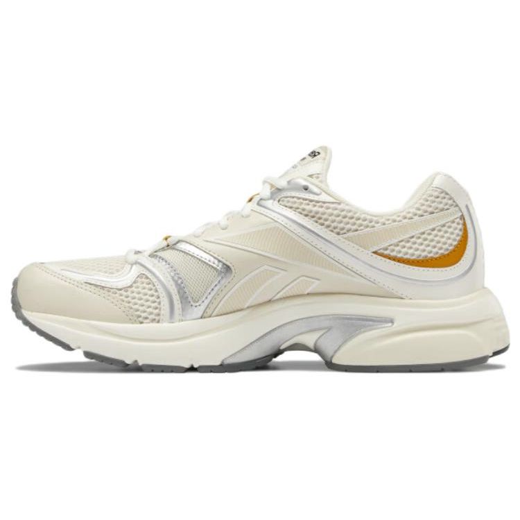 Reebok Rbk Premier Road Plus 6 Fabric Leather Sports Liquid Silver Low-Top Lifestyle Shoes Unisex Sneaker Light-Gray HP2473