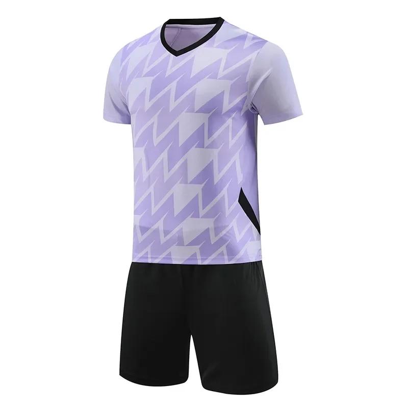 Children's Soccer Set Mens Sports Soccer Suit Running T-shirt Jersey Kits Outdoor Shorts Sportswear Team Training Team Uniforms
