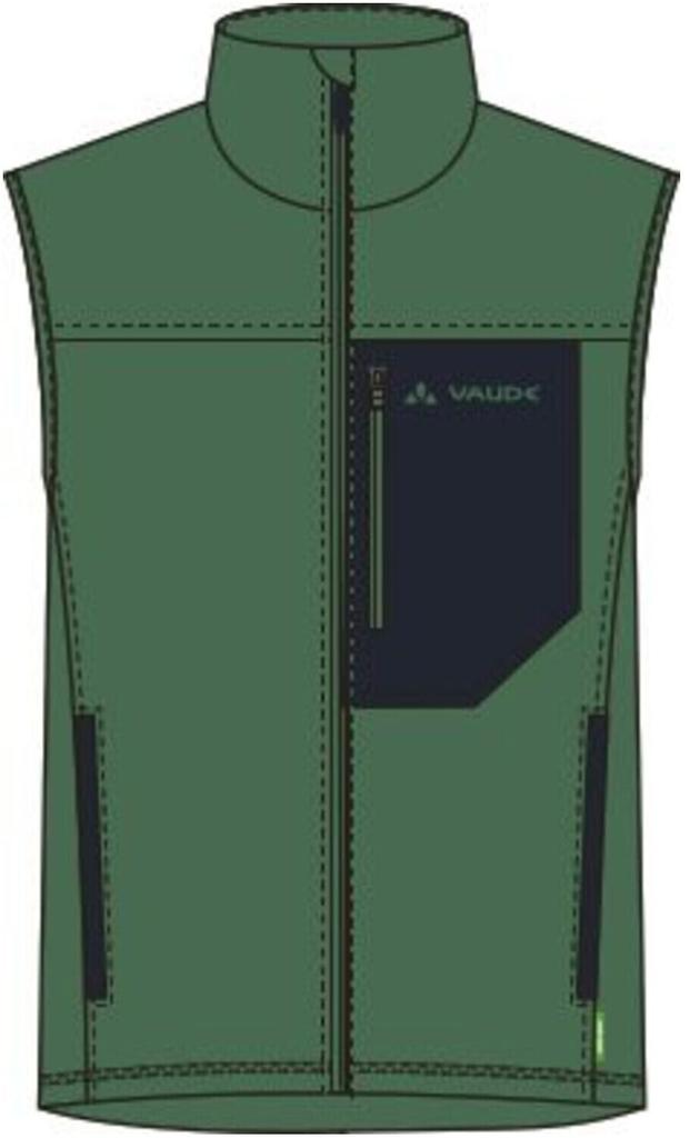 Куртка VAUDE Мужской флисовый жилет Rosemoor Fleece Veste Herren (42940) woodland