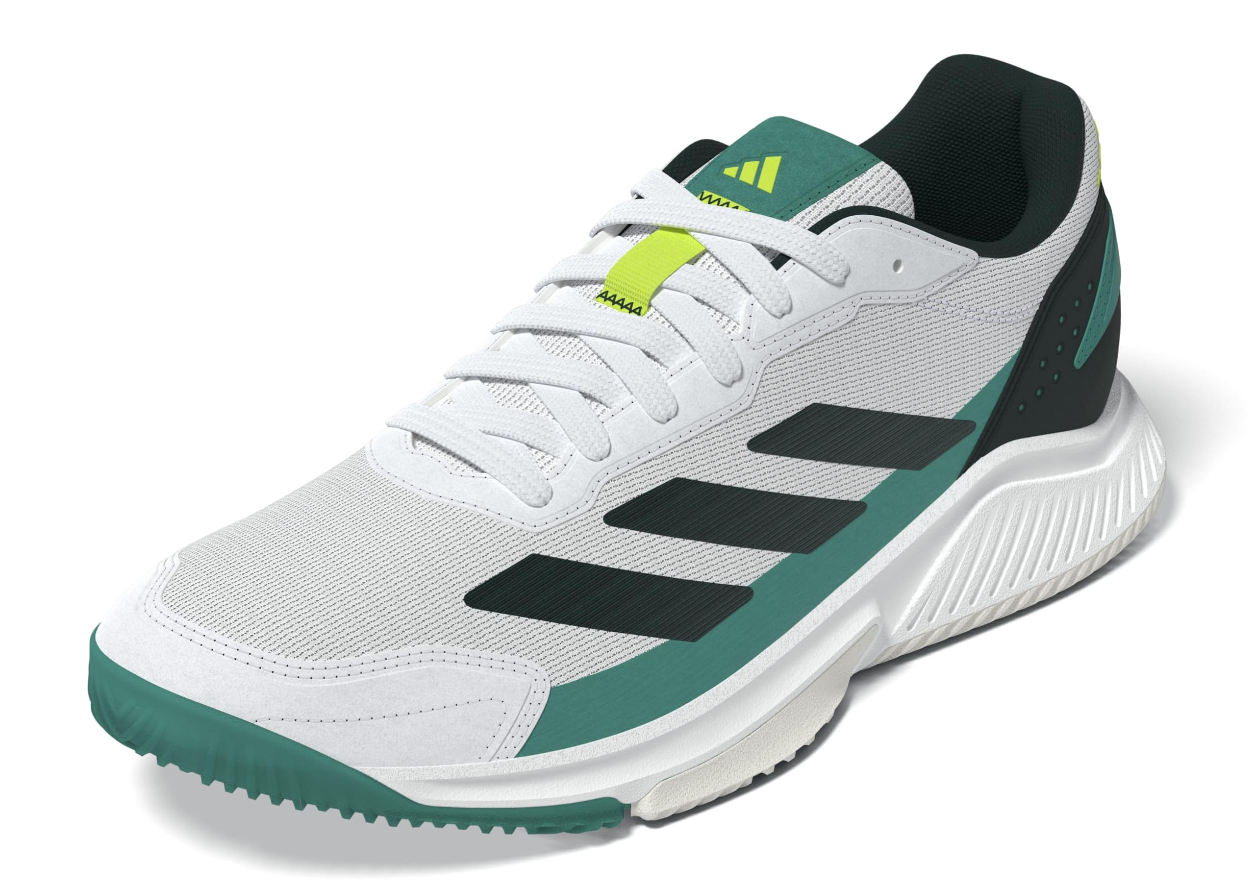 

Adidas Courtquick Padel NJA80 Tennis Footwear Ivy Size cm Shoes, White/Footwear White/Aurora (JP7232), 28.5