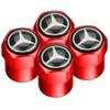 For Mercedes Benz 4pcs New Auto Emblem Cap Case For Mercedes Benz B/C/E/S Class A Class C200L GLC GLK CLA GLA W211 W203 W204 W124 AMG W202 W205