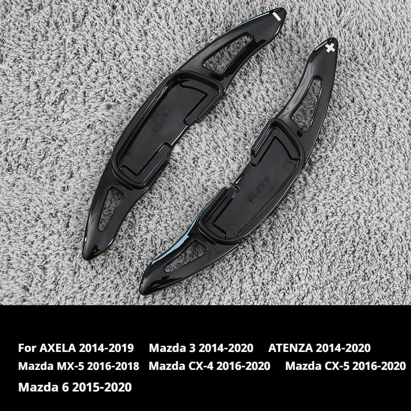 Atenza Shifter Paddle Extension Gearbox Accessories ABS Steering Wheel Paddle Shift For Mazda 6 Axela CX-4 CX-5 MX-5