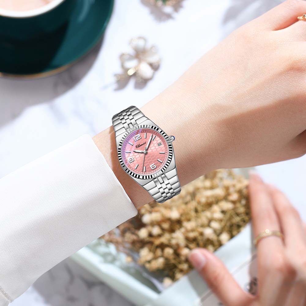 CHENXI Luxury Watch For Man Stainless Steel Waterproof Luminous Date Male Quartz Wristwatches Man Clock New