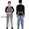 Adjustable Transparent Apron Anti-fouling Waterproof Apron Work Clothes PVC Apron  Woman/Man