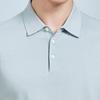 Men's Silk Blend Casual Polo Shirt