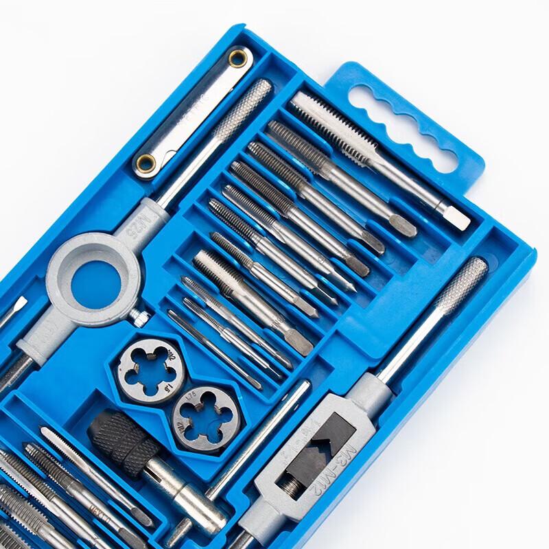 Haisidik Alloy Steel Tap & Die 40-Piece Set