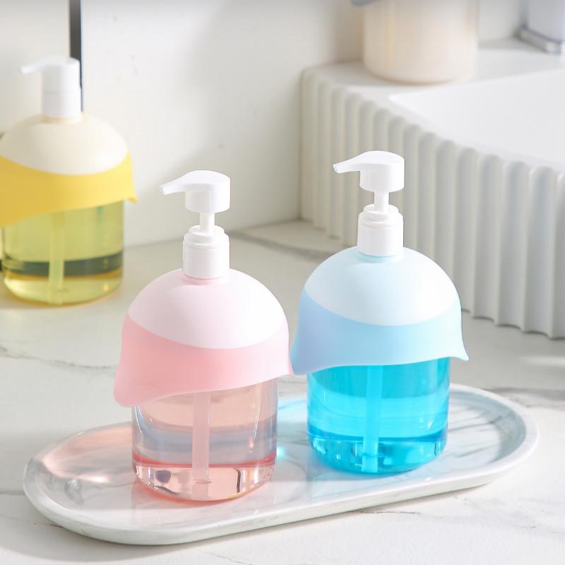 480Ml Empty Pump Dispenser Bottles Portable Large Capacity Hand Soap Dispenser Wide Mouth Pump Bottle Dispenser