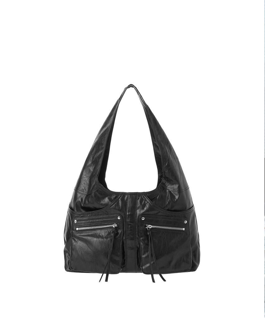 Debbyoung Cargo Hobo Bag [Black]