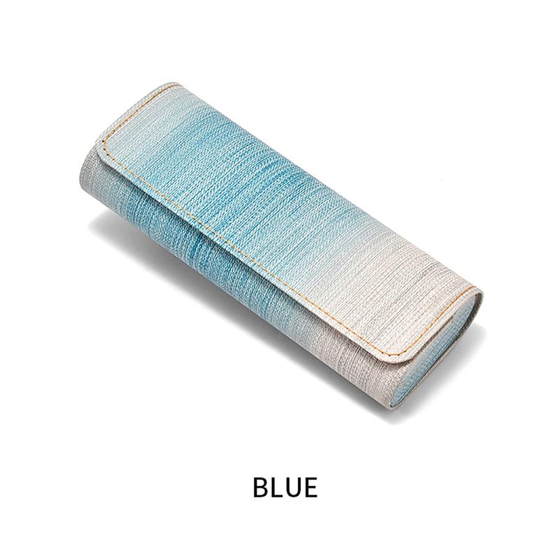 

Minimalist Fresh Rainbow Glasses Box Sunglasses Storage Box Eyewear Cases High-Quality Portable Pu Leather Glasses Storage Bag