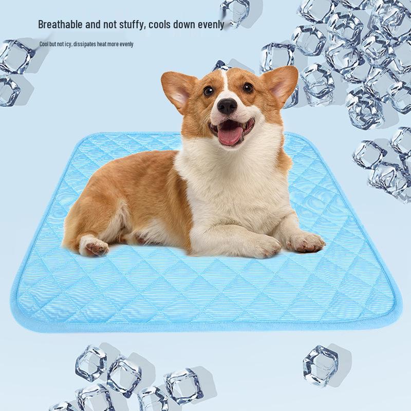 Pet Cooling Ice Silk Mat - Summer Cool Sofa Cushion for Dogs and Cats