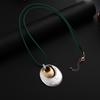 Women'S Long Necklace Geometric Matte Fashion Simple Style Sweater Chain Jewelry