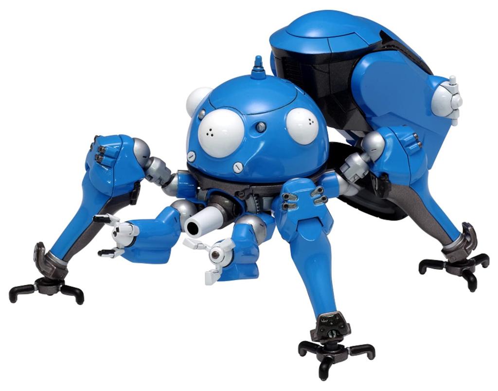 Wave Ghost In the Shell SAC_2045 Tachikoma 2045 Ver. 1/24 Scale Pre-Colored Plastic Model Kit, Approximately 11cm Long (KK-052)