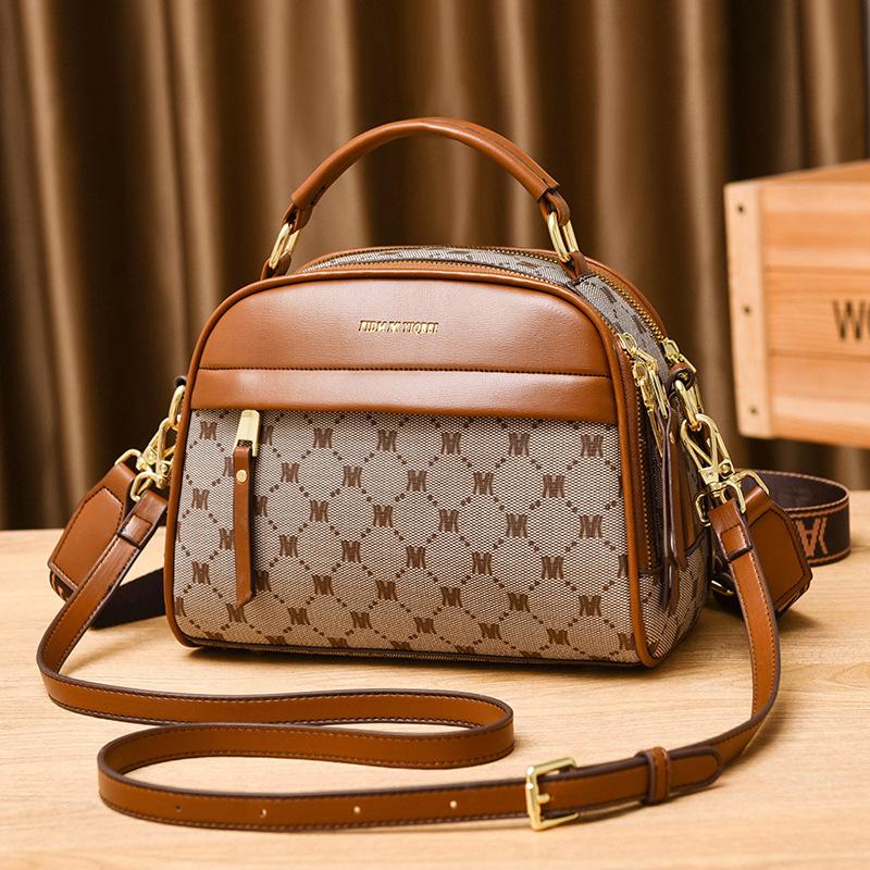 

2025 новая маленькая квадратная сумка с горизонтальной молнией, женская сумка, сумочка, темпераментная женская маленькая сумка, сумка-мессенджер, простая и модная