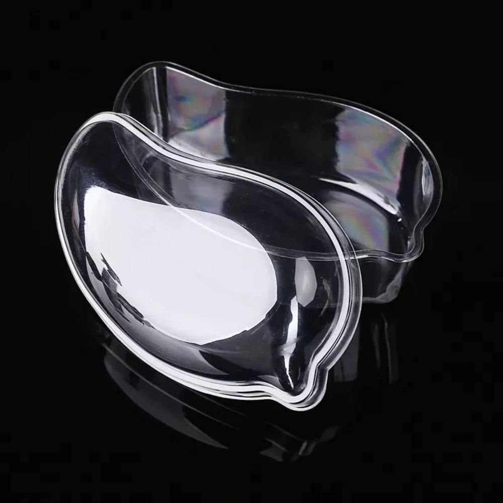 50 ks Průhledná krabička na mangový dort Velkokapacitní obalová krabička ve tvaru ovoce Sýr