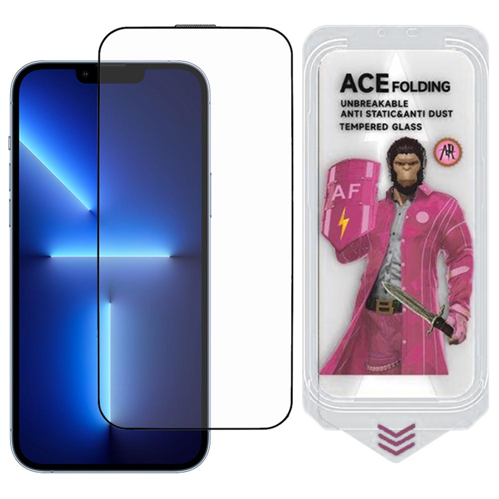 

ESHMILY Matte Screen Protector For iPhone 14/13/13 Pro ,2.5D High Aluminium-Silicon Glass Film with Easy Installation Tool As Shown A