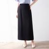 Black Suit Skirt Women's Summer Thin High Waist Straight Tube Small Man with One Step Hip Wrap Dress