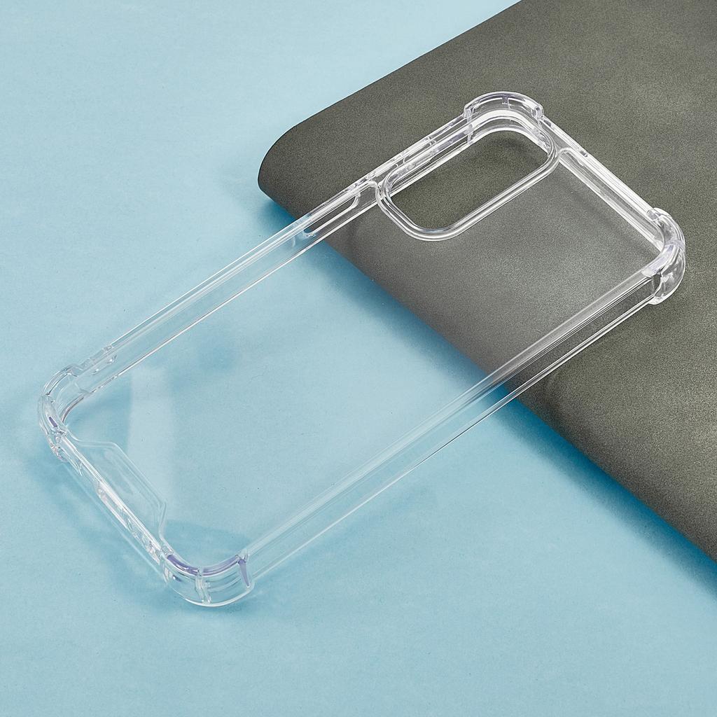 For Samsung Galaxy A15 4G/A15 5G Clear Phone Case TPU+Acrylic 1.5mm Shockproof Back Cover