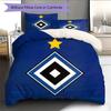 Hamburger SV Pattern Bedding Home Decoration Birthday & Festival Gift (1 * Duvet Cover + 2 * Pillowcase, Without Core)