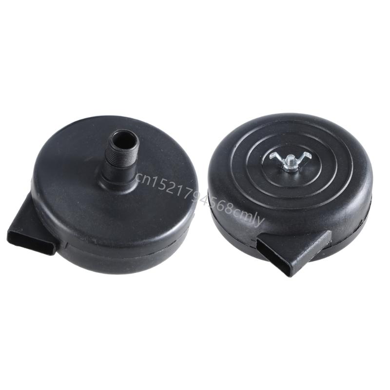 16/20mm Air Compressor Silencers Air Filter Replacement Thread Intake Filter 2pc 6XDE
