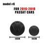 ZCKOT1 VW Logo Car Badge Hood Front Fence Rear Trunk Emblem Sticker For Volkswagen PASSAT B6 B7 2011-2015 Passat B8 2016-2018 Accessory