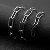 Surgical Steel Big Clip Chain Necklace for Men and Women