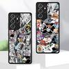 Case for Samsung Galaxy S25 S24 Ultra S21 S22 S20 FE S9 S23 Plus S8 Note 10 20 8 9 S10 Phone Cover OneS P-ieceS ZoroS Logo