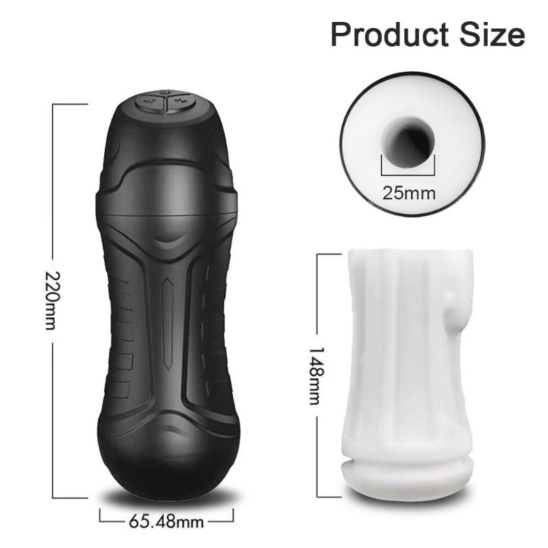 New Air Pump Male Masturbator Cup Auto Suck Smart Heating Masturbating Cup Real Pussy Sucking Vigina Masturbation Sex Toys for Men