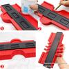 5-inch & 10-inch Contour Gauge Shaper - Irregular Contour & Radius Ruler
