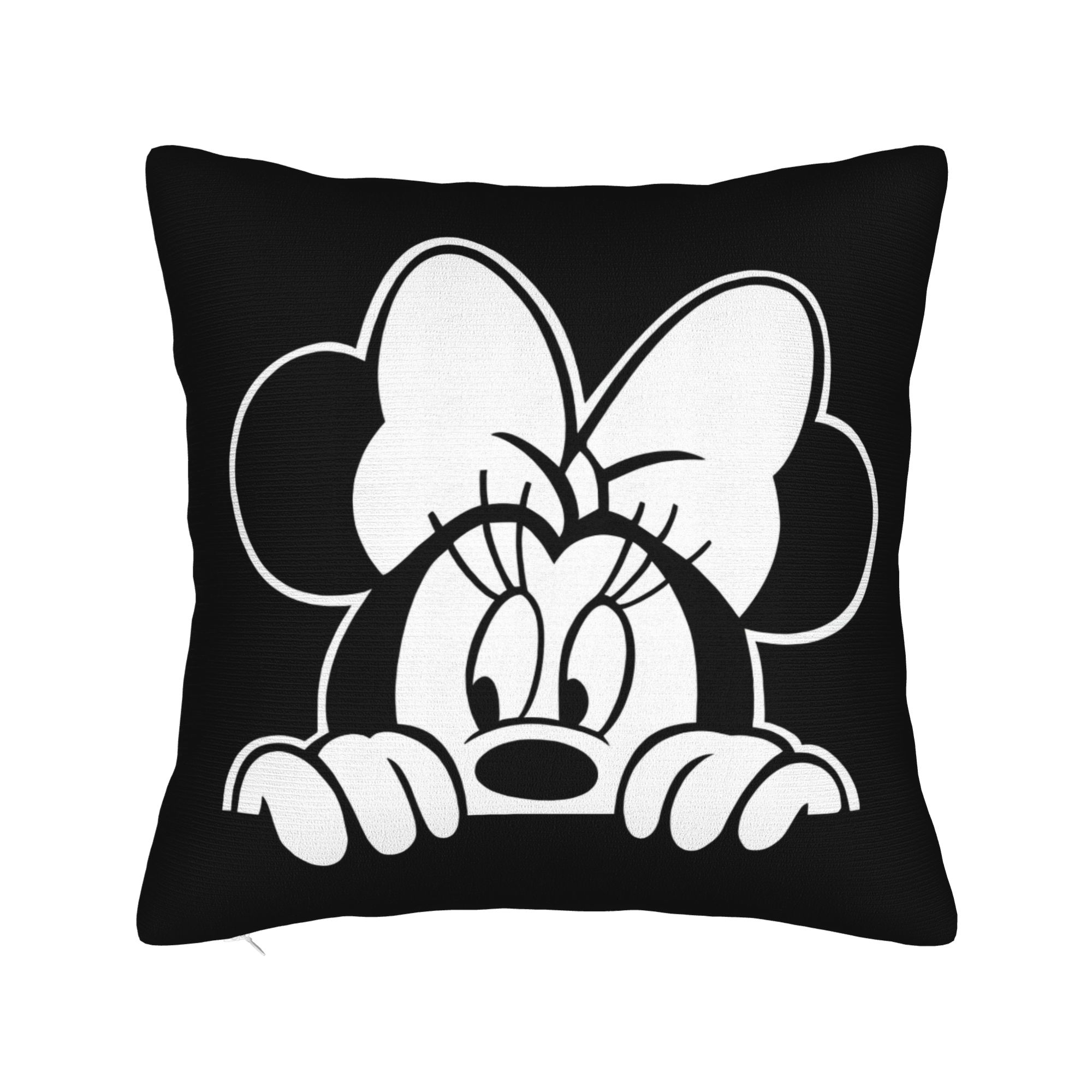 

Classic Mickey Mouse Square Pillow Case Cushion Cover Funny Zippered Decor Pillowcase for Car 45x45cm 50cmx50cm