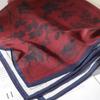 Hangzhou silk color matching star 111 mulberry silk scarf scarf autumn versatile silk square scarf double crepe silk scarf