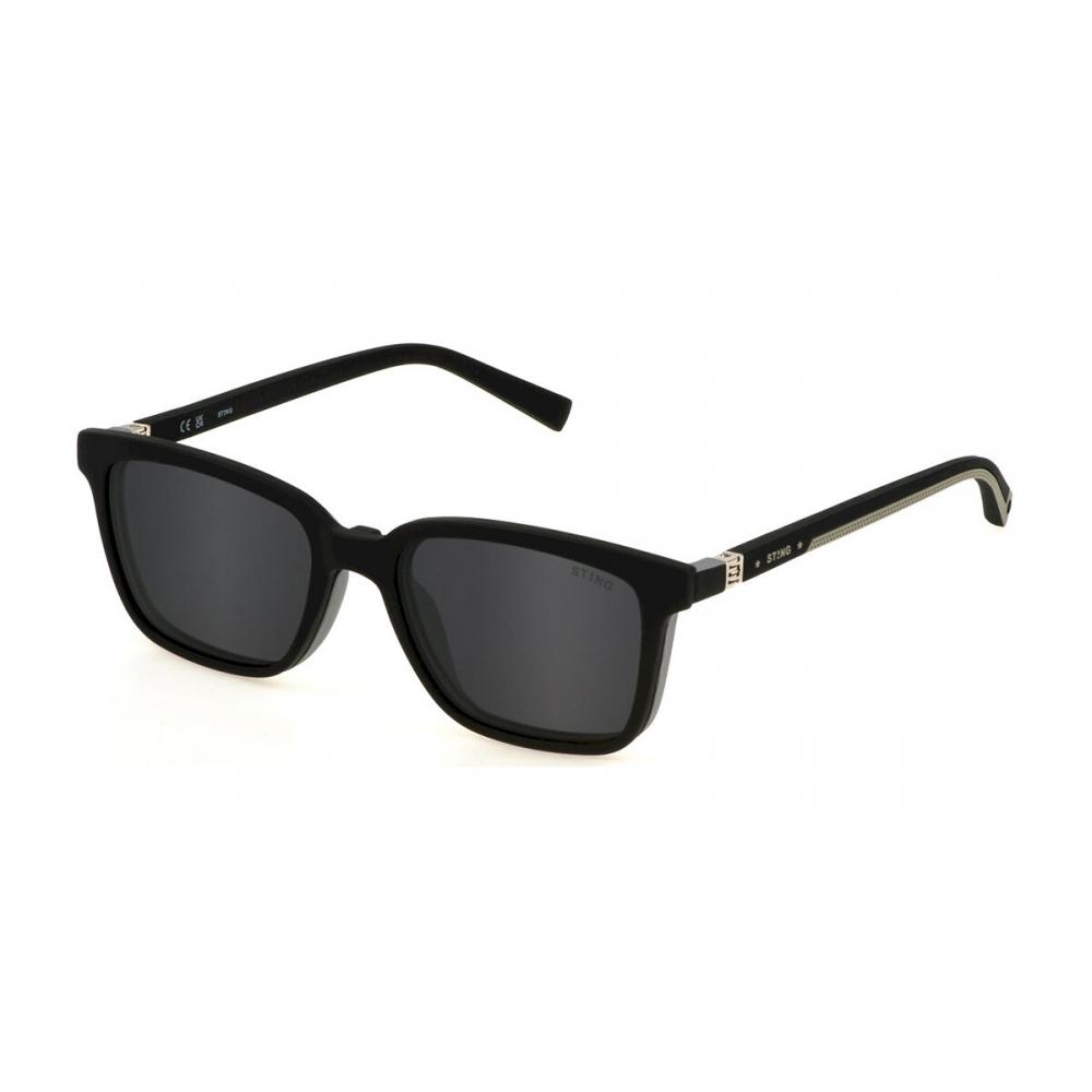 Sting Usj722 With Clip On D18p Unisex Eyeglasses