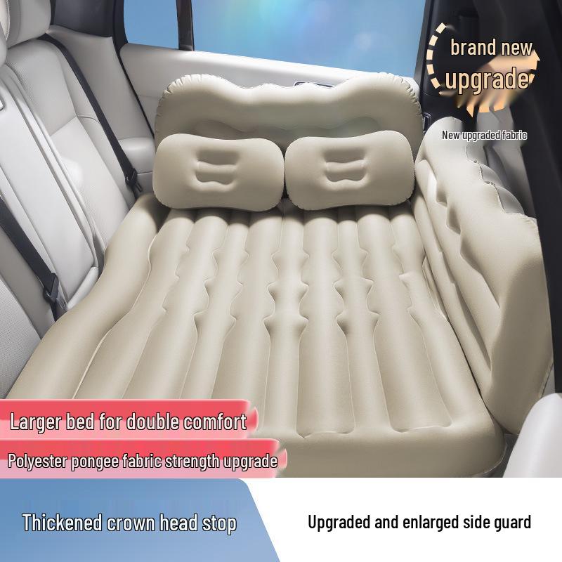 Three-Seven Split Inflatable Car Bed for Kids - Universal Foldable Rear-Seat Travel Mattress for Sedans & SUVs