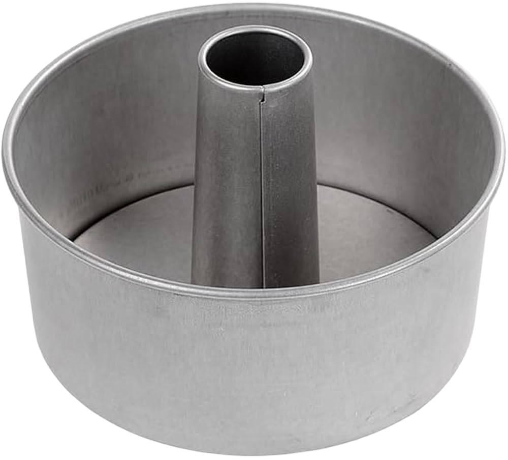 Tiger Crown Silver Cake Pan, 140 x 70mm, 14cm Chiffon Cake Pan, Steel with Aluminum Plated, Removable Bottom, 1273