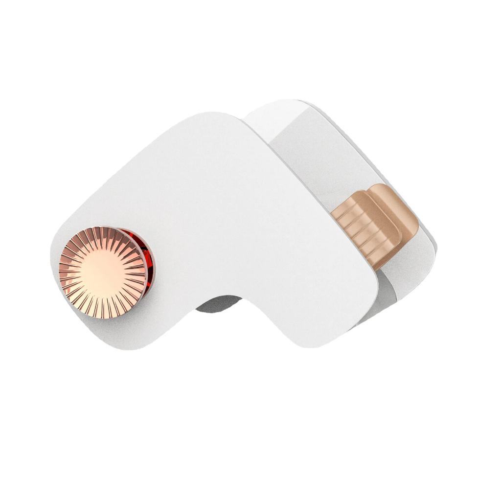 Hårtork Plattång Hållare Väggmonterad hylla med starkt baklim för badrum utan borrtrådshängare starkt lim