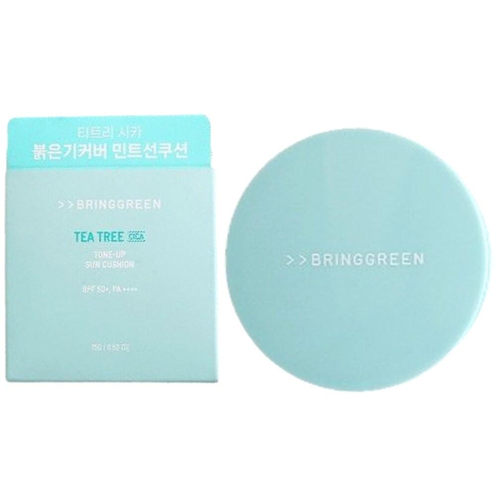 

Bring Green Sun Cushion Tone Up Tea Tree Cica SPF50+ 15 г 1 коробка