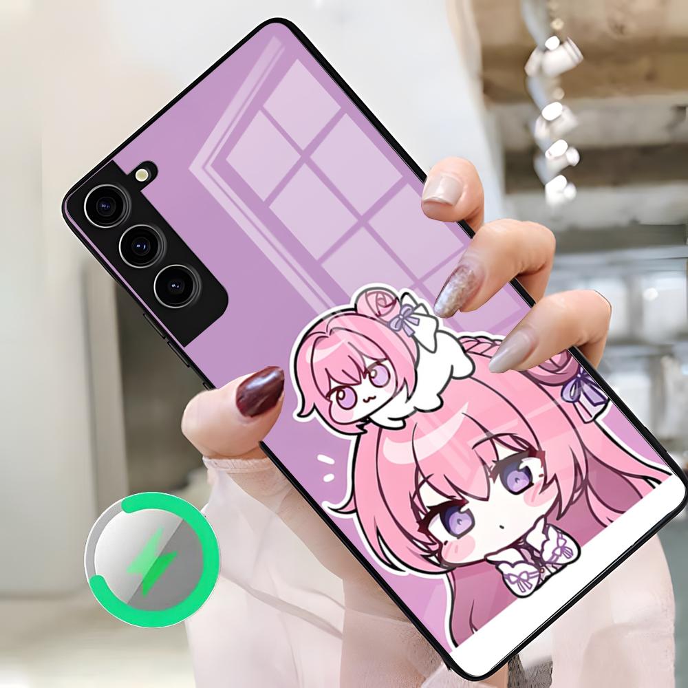 Game N-Nikke D-Doro Phone Case For Samsung S26 Ultra S25 Edge S23 S22 S21 S20 Ultra Plus S24 Fe A25 Magnetic Glass Cover