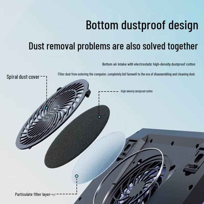 llano V12 Gaming Laptop Cooler Accessory Kit