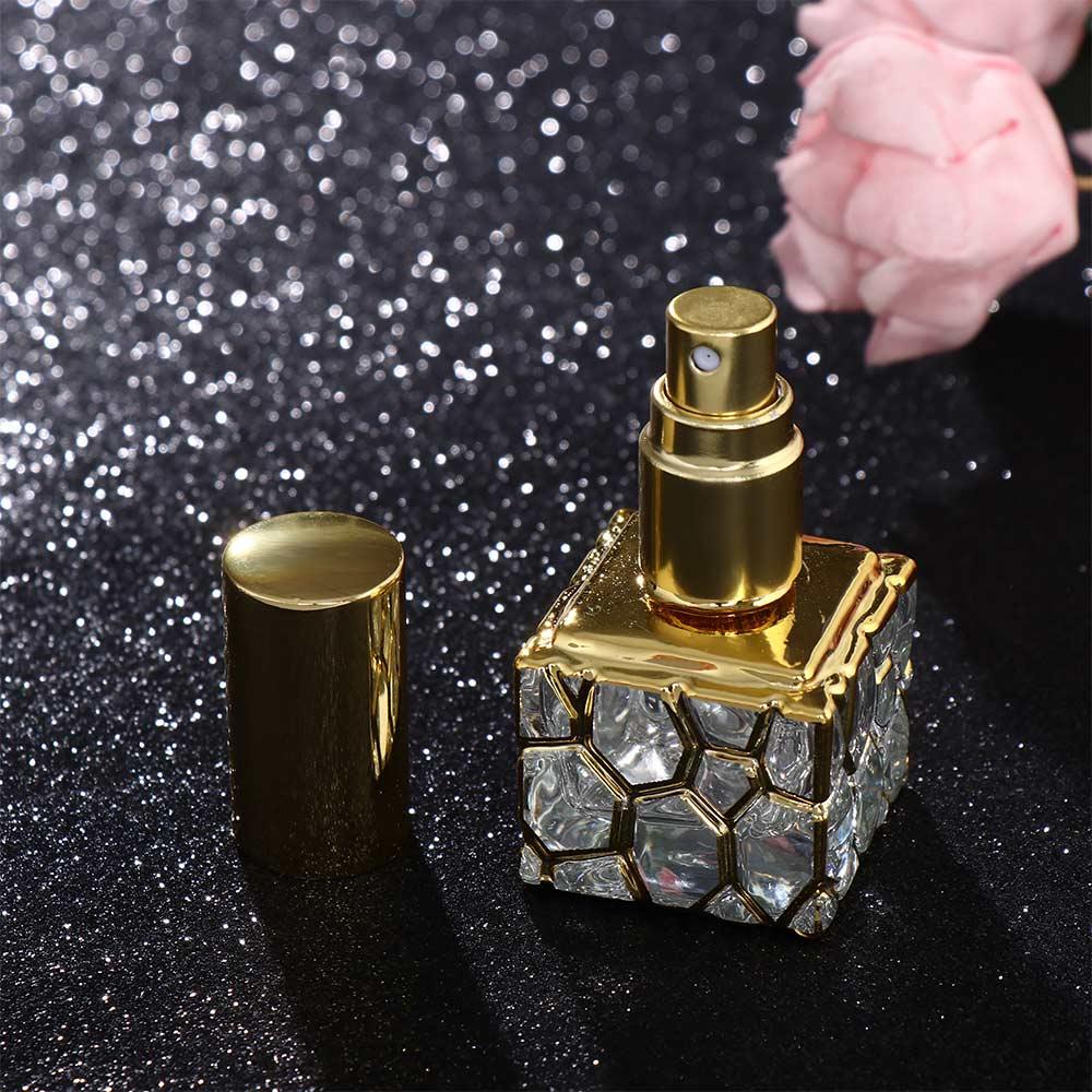 Essential Oil Electroplating Perfume Bottle Mini Spray Bottles Perfume Atomizer Sample Vial