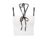 INS Fashion Style New Sexy Tube Top Shoelace Tops Lace Lace Inner Wear Short Halter Spaghetti Straps Vest for Women