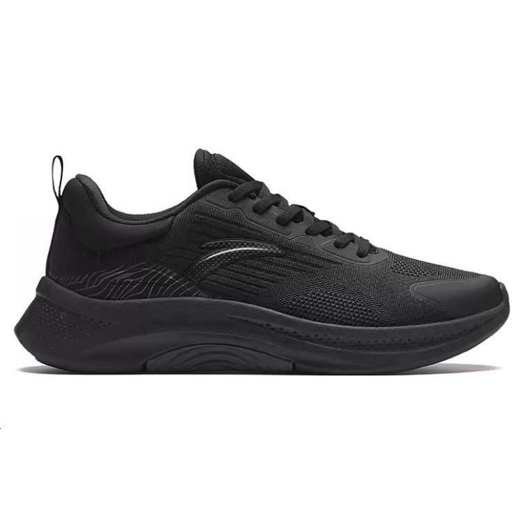 Anta Shining 5 Shock Absorbing Durable Low Top Training Shoes Men Sneakers Black 112347718-1