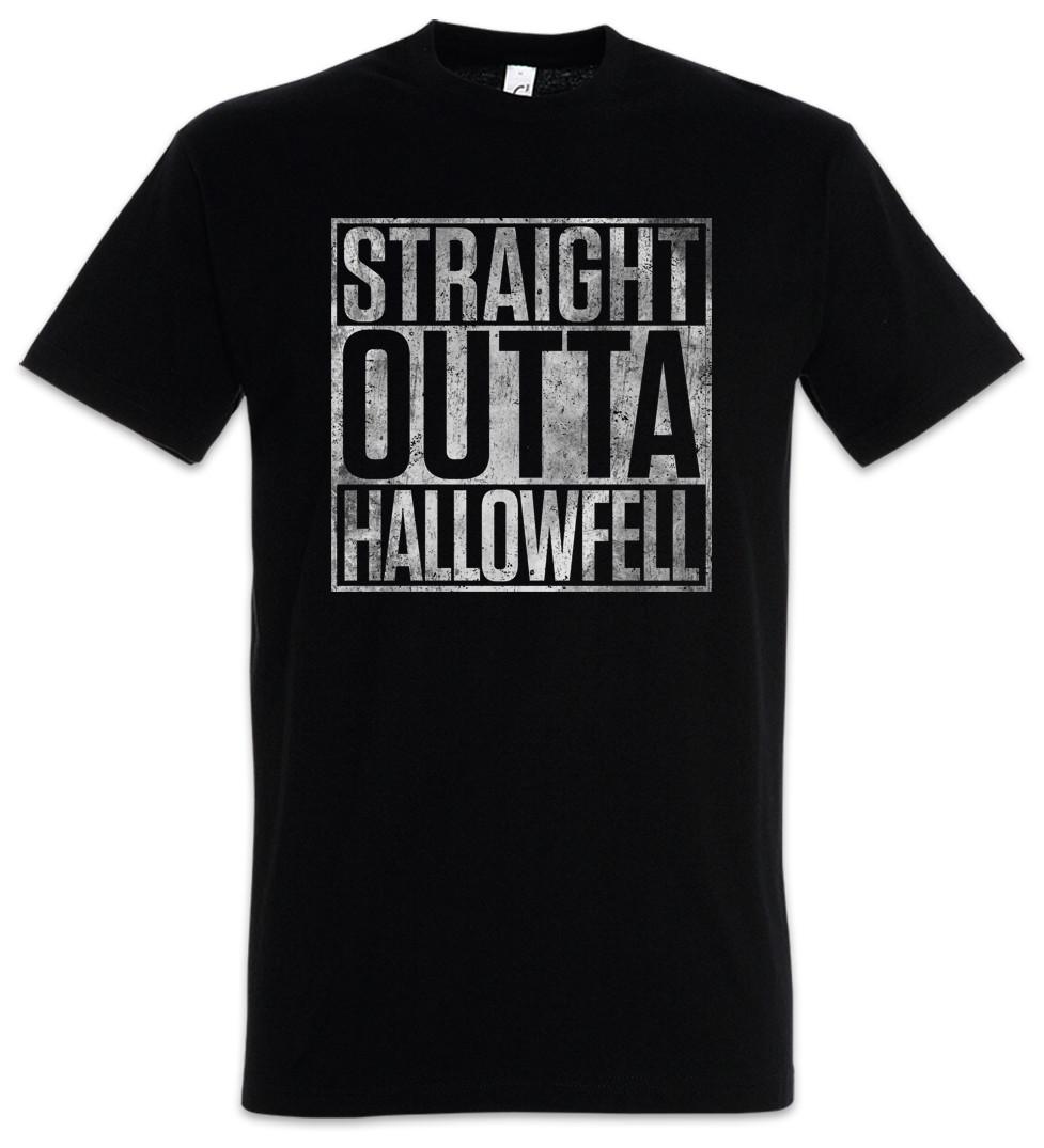 Straight Outta Hallowfell T-Shirt Fun The Kingkiller Fantasy Chronicle Kvothe 4XL