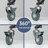 Ambitful Zhi Jie Photography Light Stand with Brakes - 22mm Tripod Legs and Universal Caster Wheels