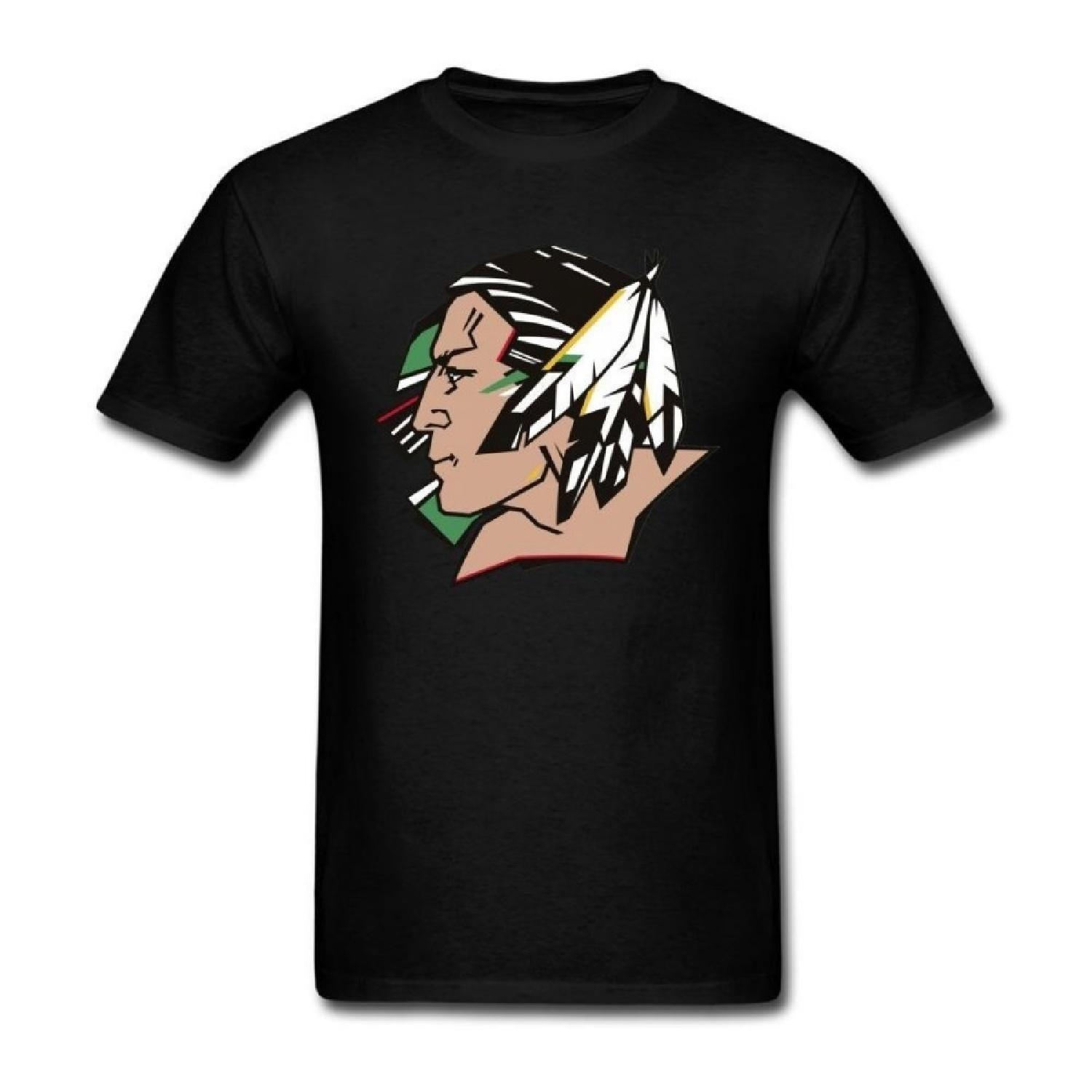 USTJC Men s University of North Dakota-Fighting Sioux T Shirt L S