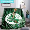 Custom Name Blanket Boston Sports Icons Blanket Bedding Blanket for Travel, Camping, Living Rooms, Offices, Sofas, Fan Christmas gift
