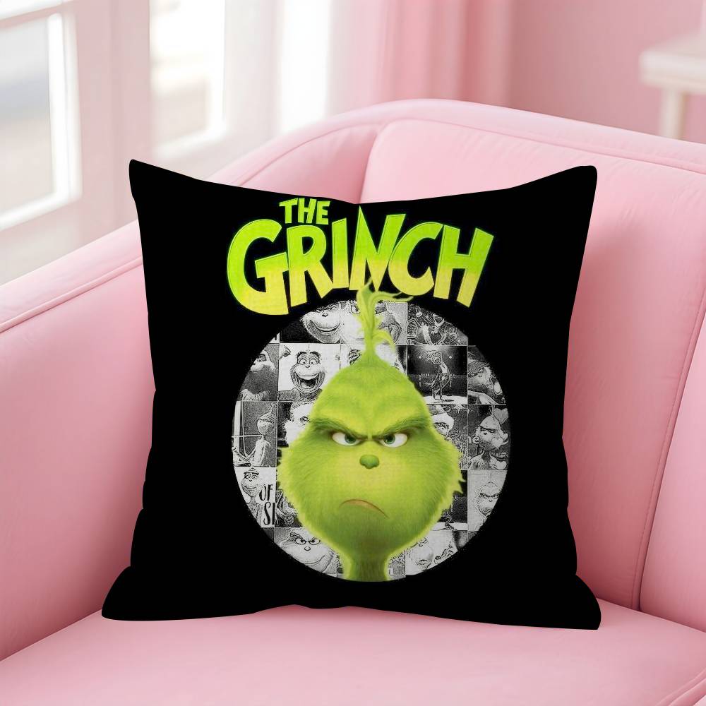 Movie The classic GGrinches Personalized Pillow Cover Kids Bedroom Wild Party Decor Pillowcase kid Birthday shower Gift