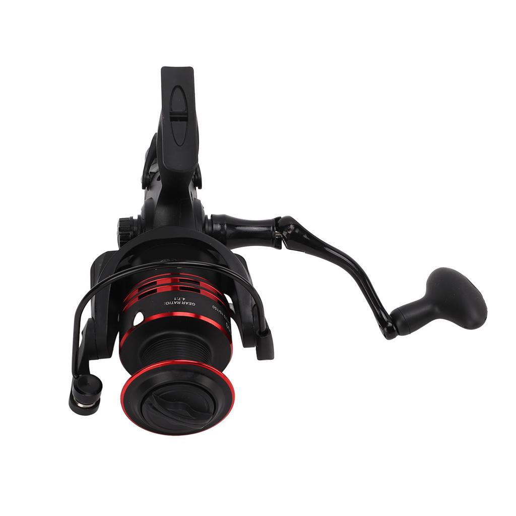 Spinning Reel Front Rear Dual Drag Knob Fishing Drag Reel 9+1BB 4.7:1 Metal Wire Cup for Reservoir Carp Fishing(AO5000 )