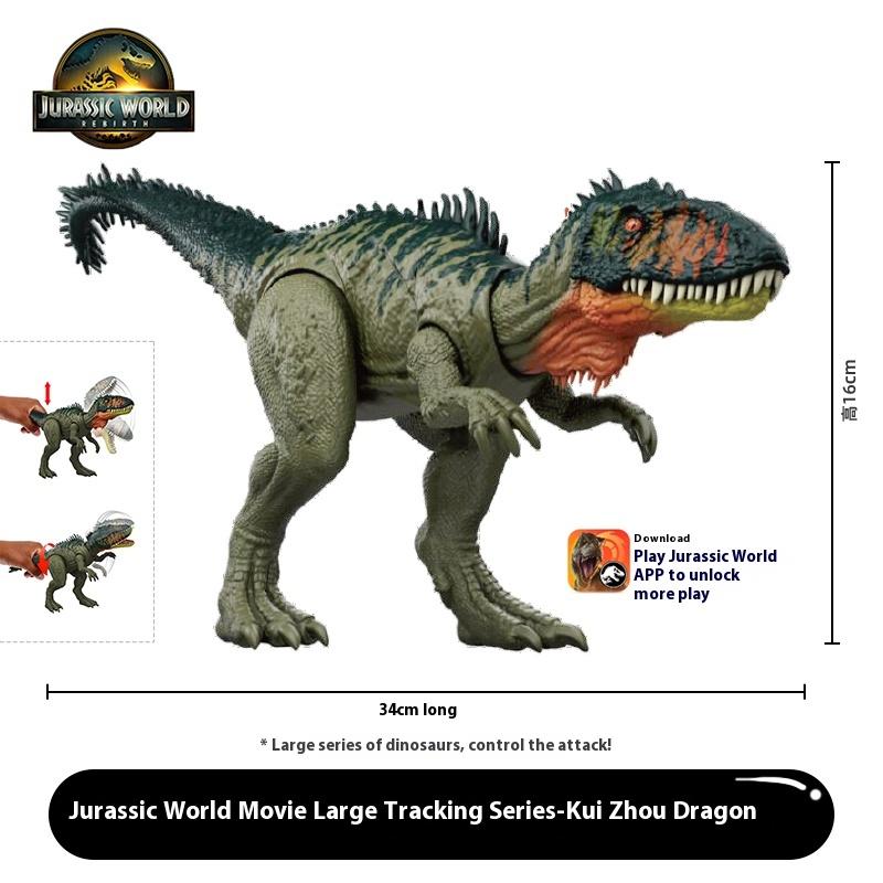 Jurassic World - Die wunderbare Welt der Wunder: Rebirth 4 Spinosaurus Actionfigur Modell Simulierte Dinosaurier Modell Spielzeug Kindergeburtstagsgeschenk