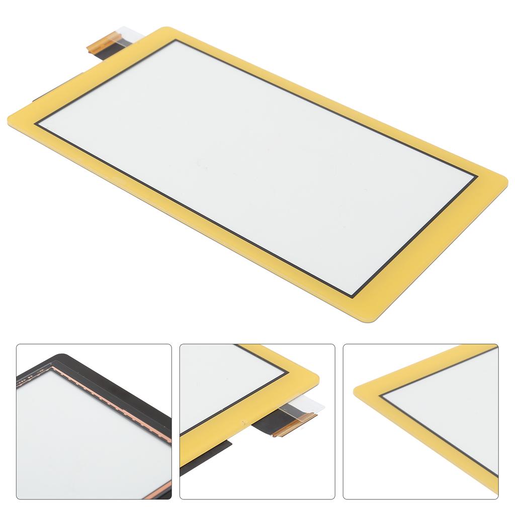 Touch Panel Replacement Screen Glass Compatible for Switch Lite Console Repair PartsYellow