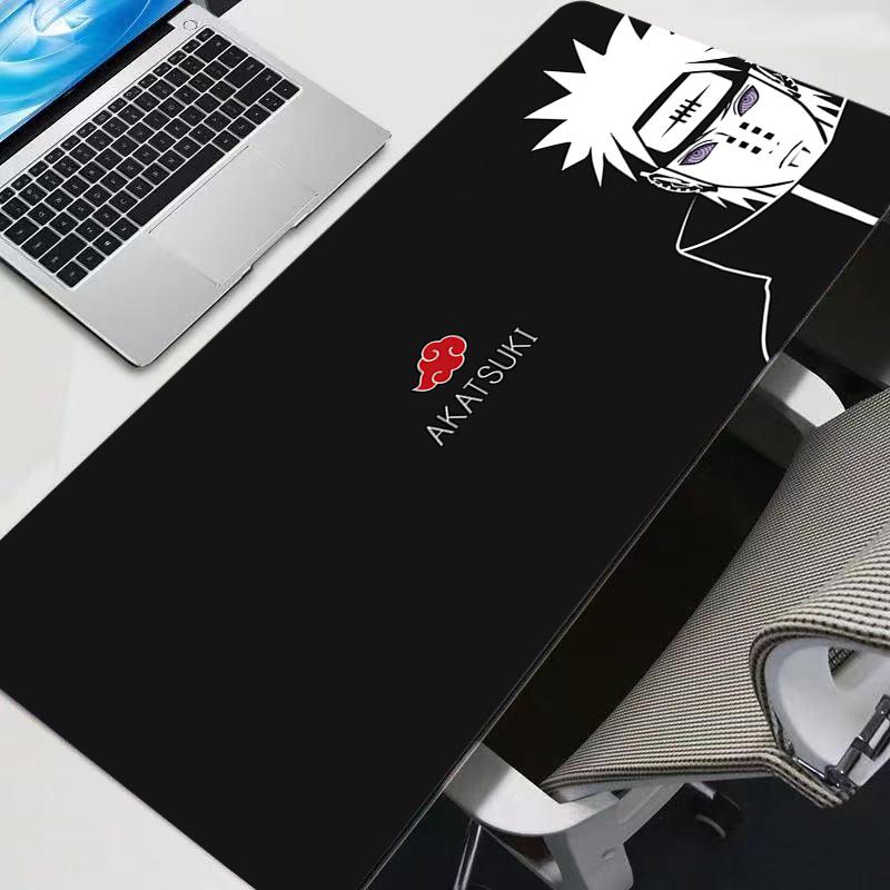 

N-Naruto Mouse Pads Anime Gaming Accessories Varmilo Keyboard Desk Mat Gabinete Gamer Carpet Mousepad Mouse Mats 30x60x0.2cm