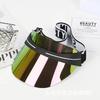 New Fashion Lens Colorful Visors Empty Top Tennies Sprots Hat For Women For Travel Outdoor Uv Sun Hats For Men Beach Hats Panama